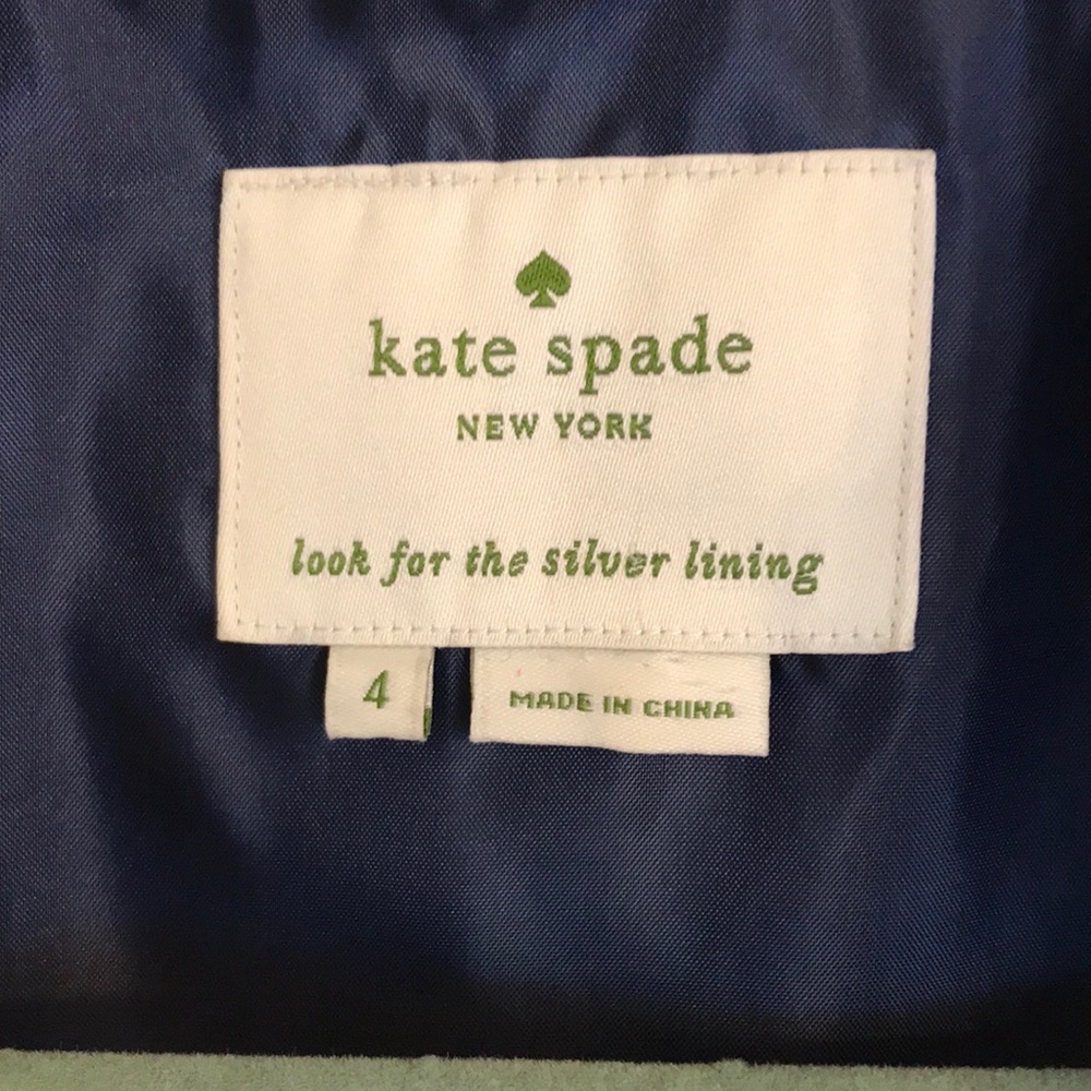 Kate Spade Ruffle Collar V Neck Dress - Picture 11 of 11